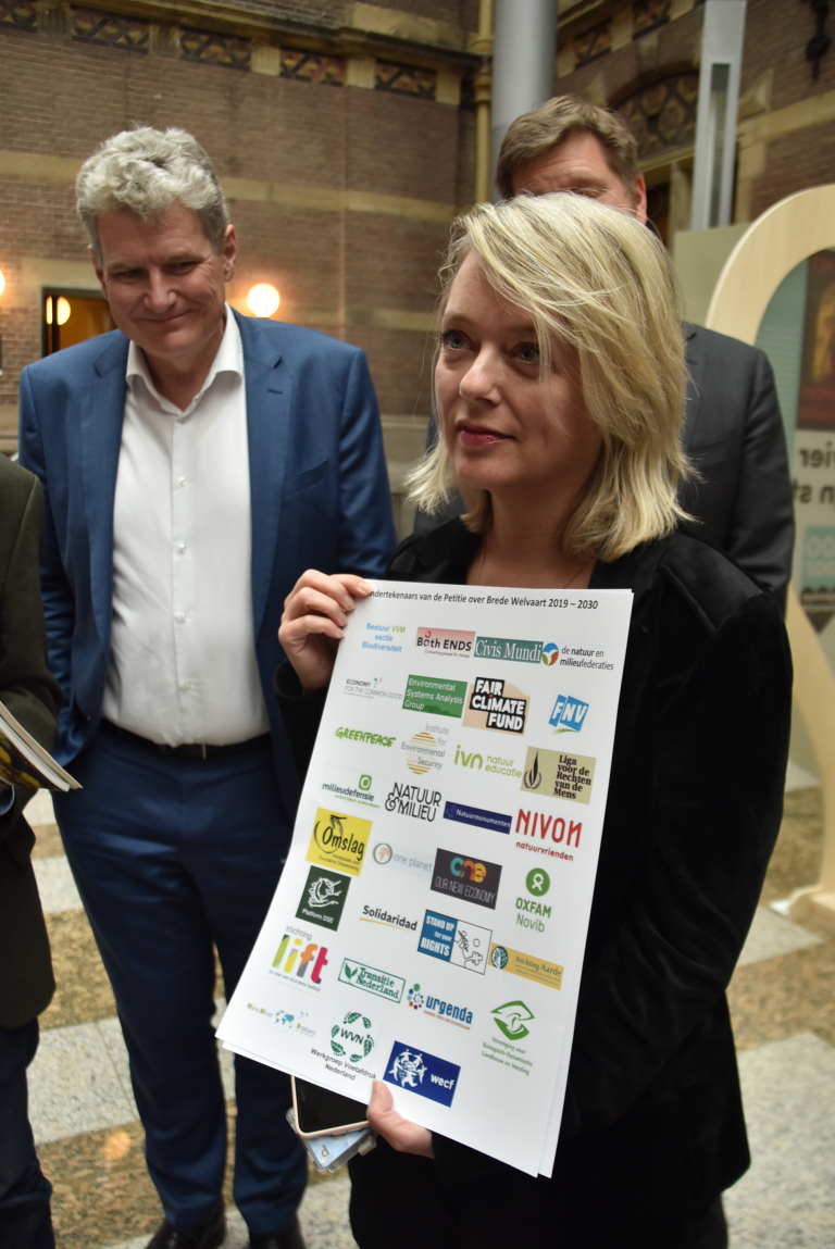 Oproep aan Tweede Kamer: verklein onze voetafdruk