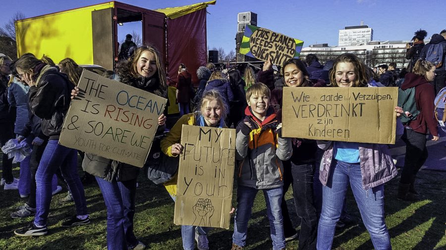 Op weg naar de grote Klimaatmars