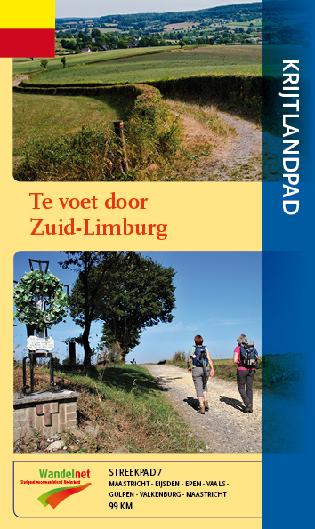 Wandelgids Krijtlandpad – door Zuid-Limburg naar de Vaalserberg en Maastricht