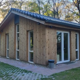 Trekkershutten Boomklever en Winterkoning